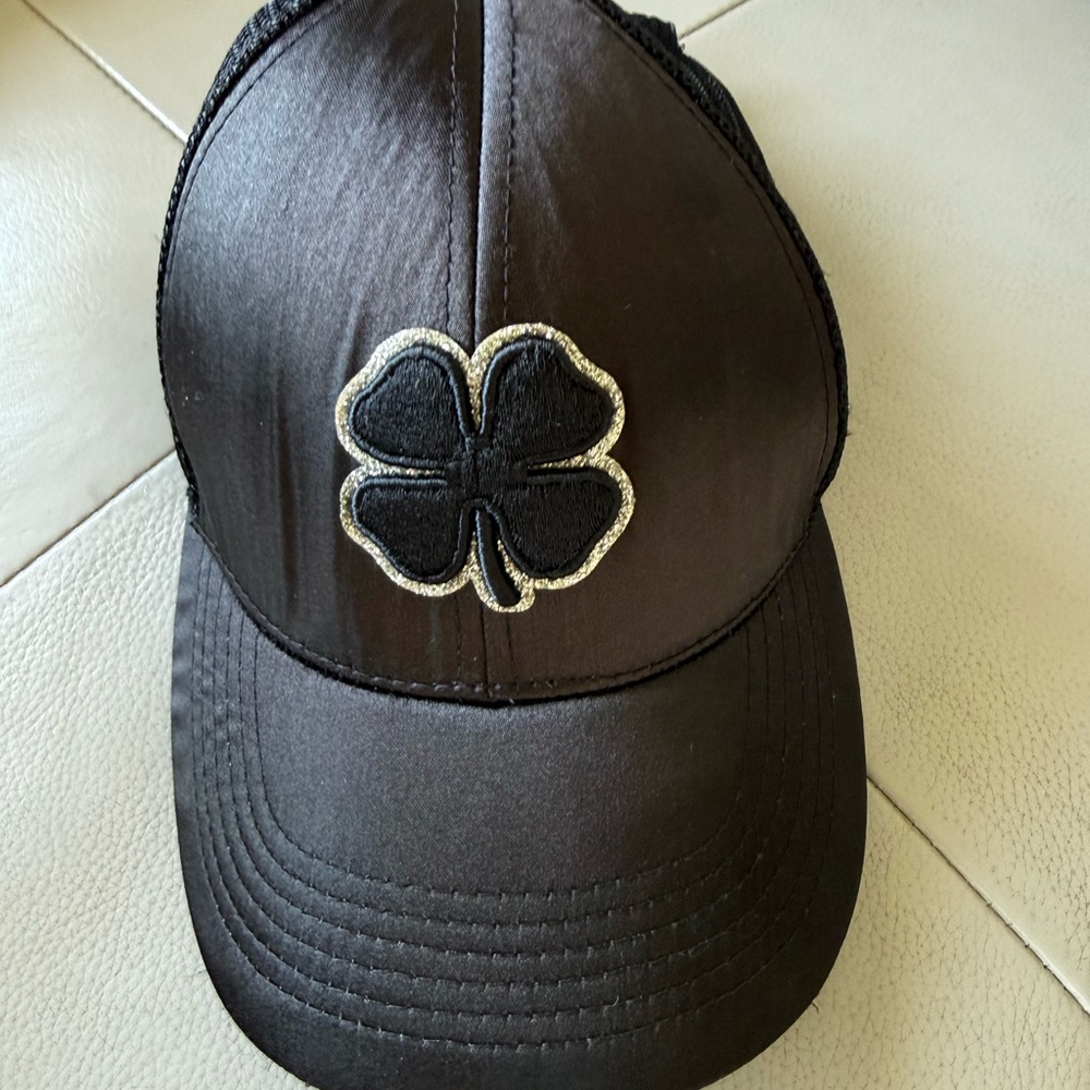 Black Clover Live Lucky Hat with Embroidered Four-Leaf Clover